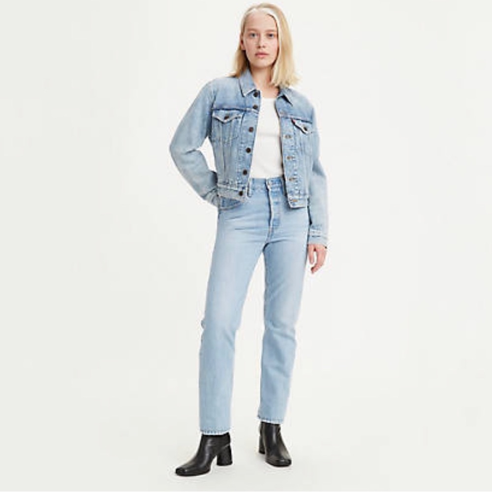 Levi's Women's Premium 501 Original Fit Jeans, Luxor Last Size 27